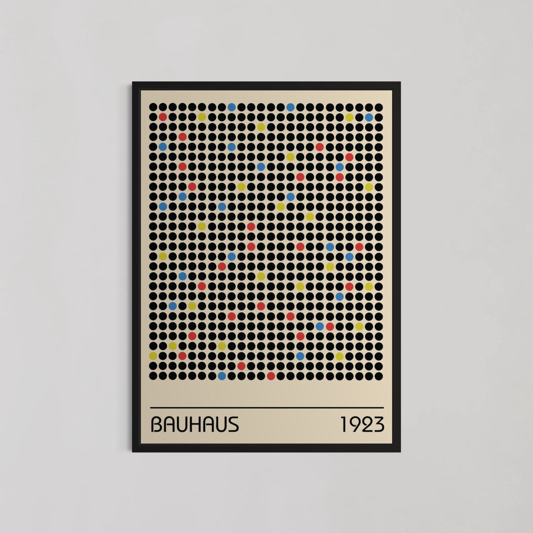 1923 Dot Art Print by Bauhaus - Style My Wall