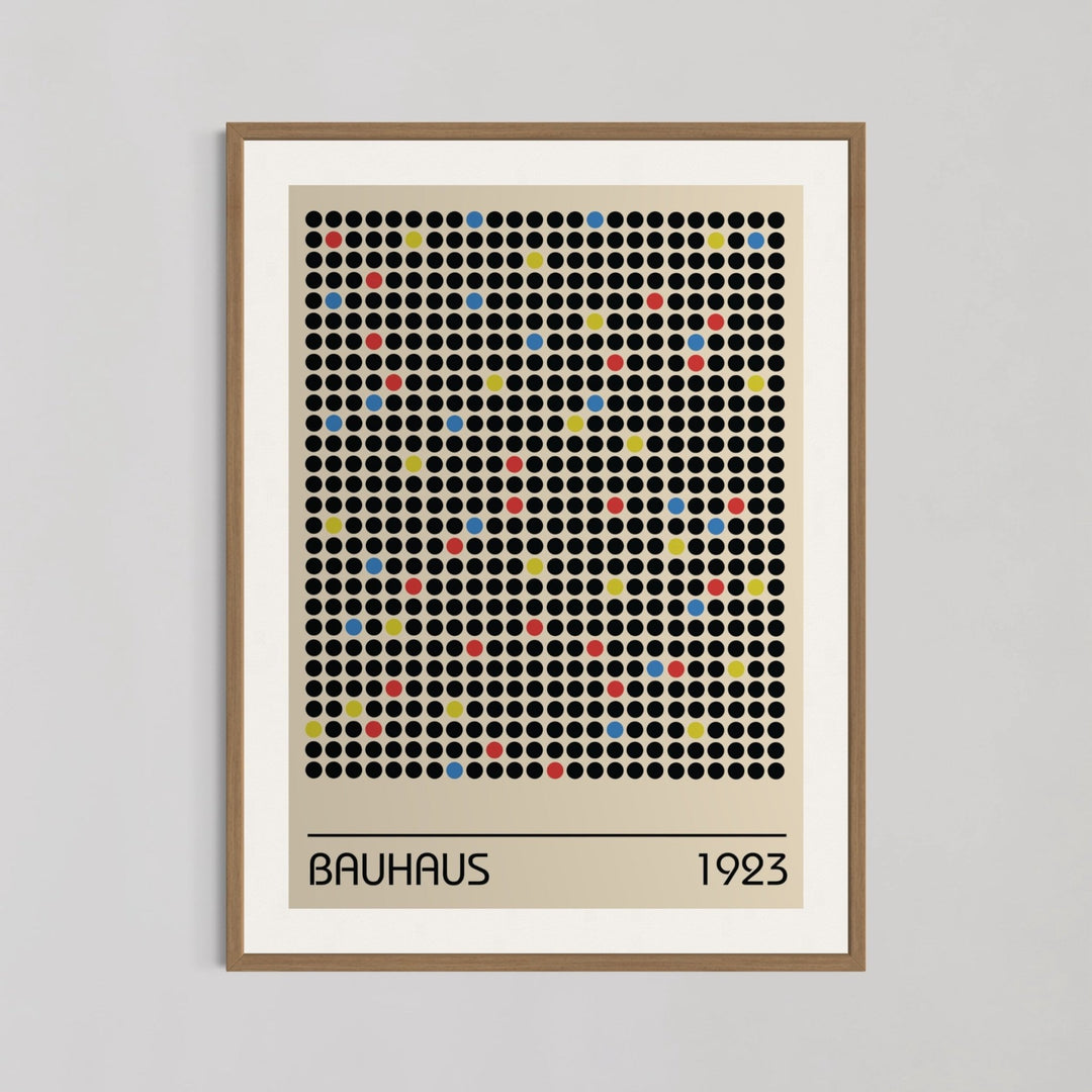 1923 Dot Art Print by Bauhaus - Style My Wall