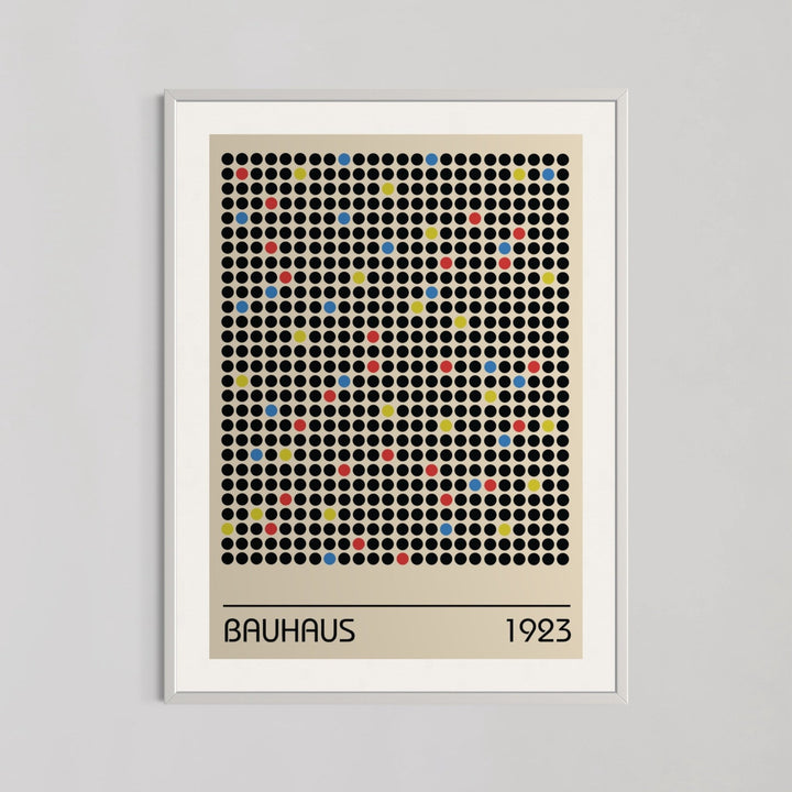 1923 Dot Art Print by Bauhaus - Style My Wall