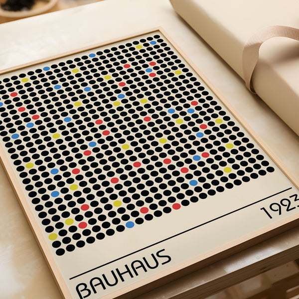 1923 Dot Art Print by Bauhaus