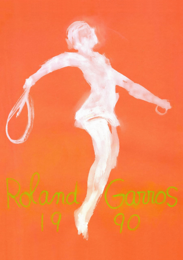 1990 Roland Garros Artwork