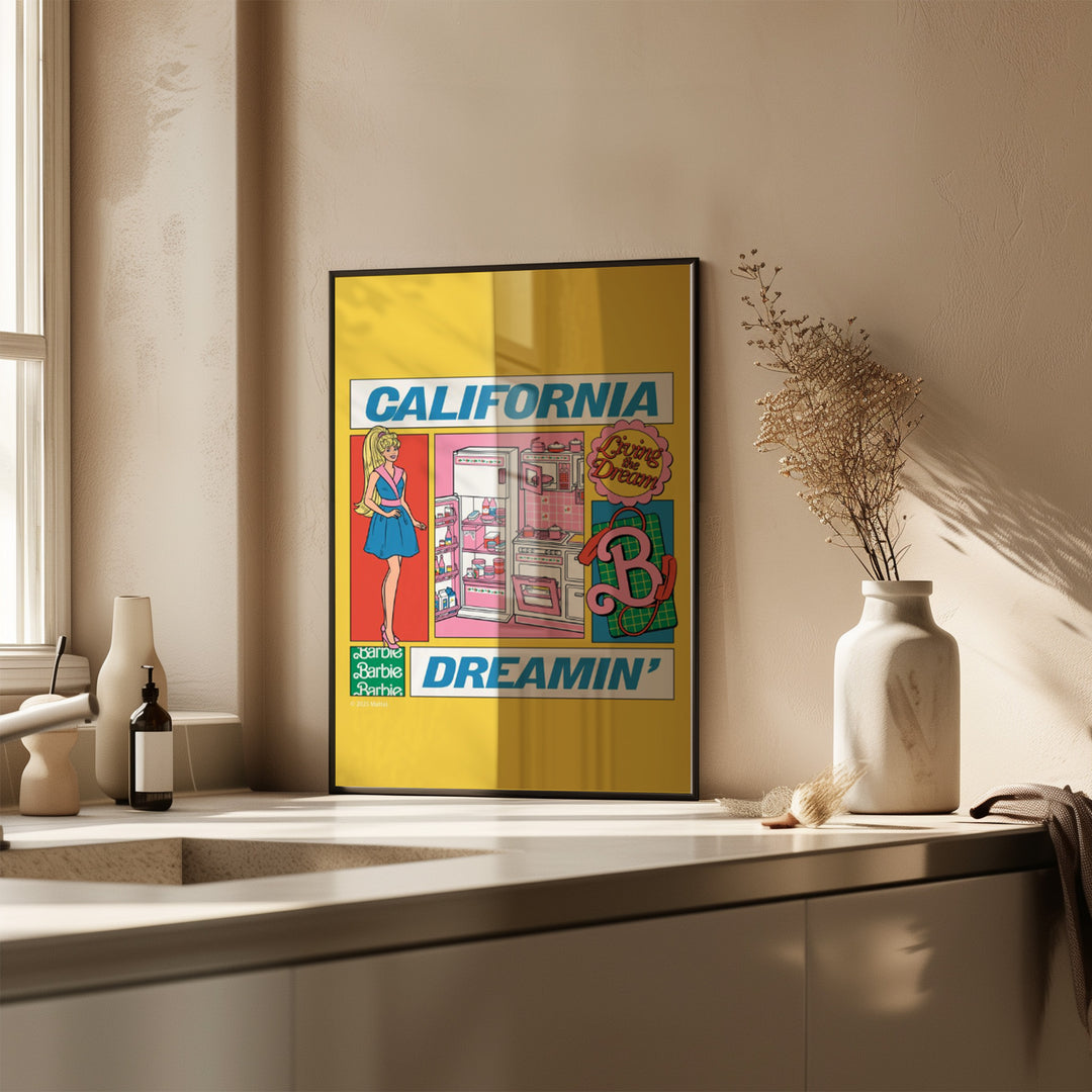 Barbie California Dreamin Wall Art Print