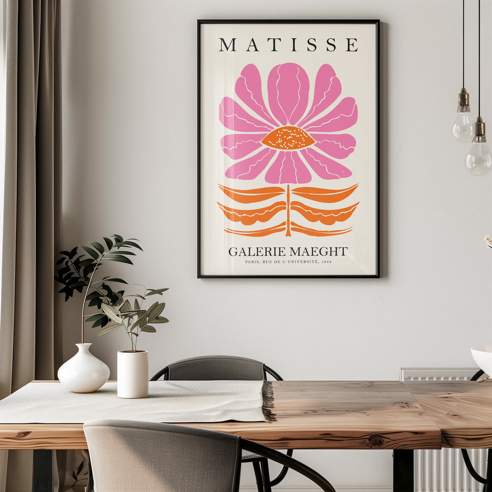 Matisse Galerie Maeght Print,gallery,black border