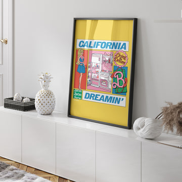 Barbie California Dreamin | Art Print