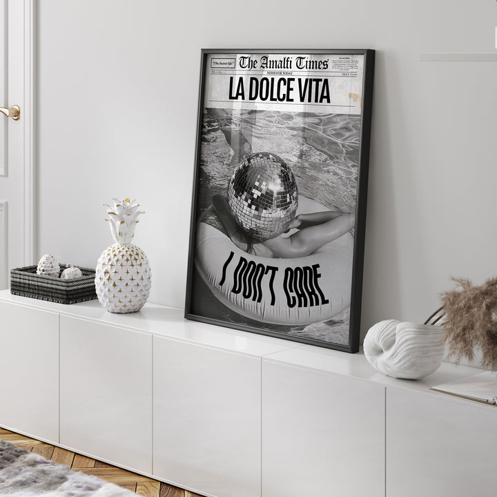 The Amalfi Coast La Dolce Vita I Don't,gallery wall,timber border