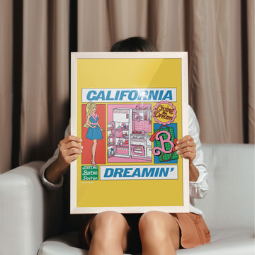 Barbie California Dreamin | Art Print