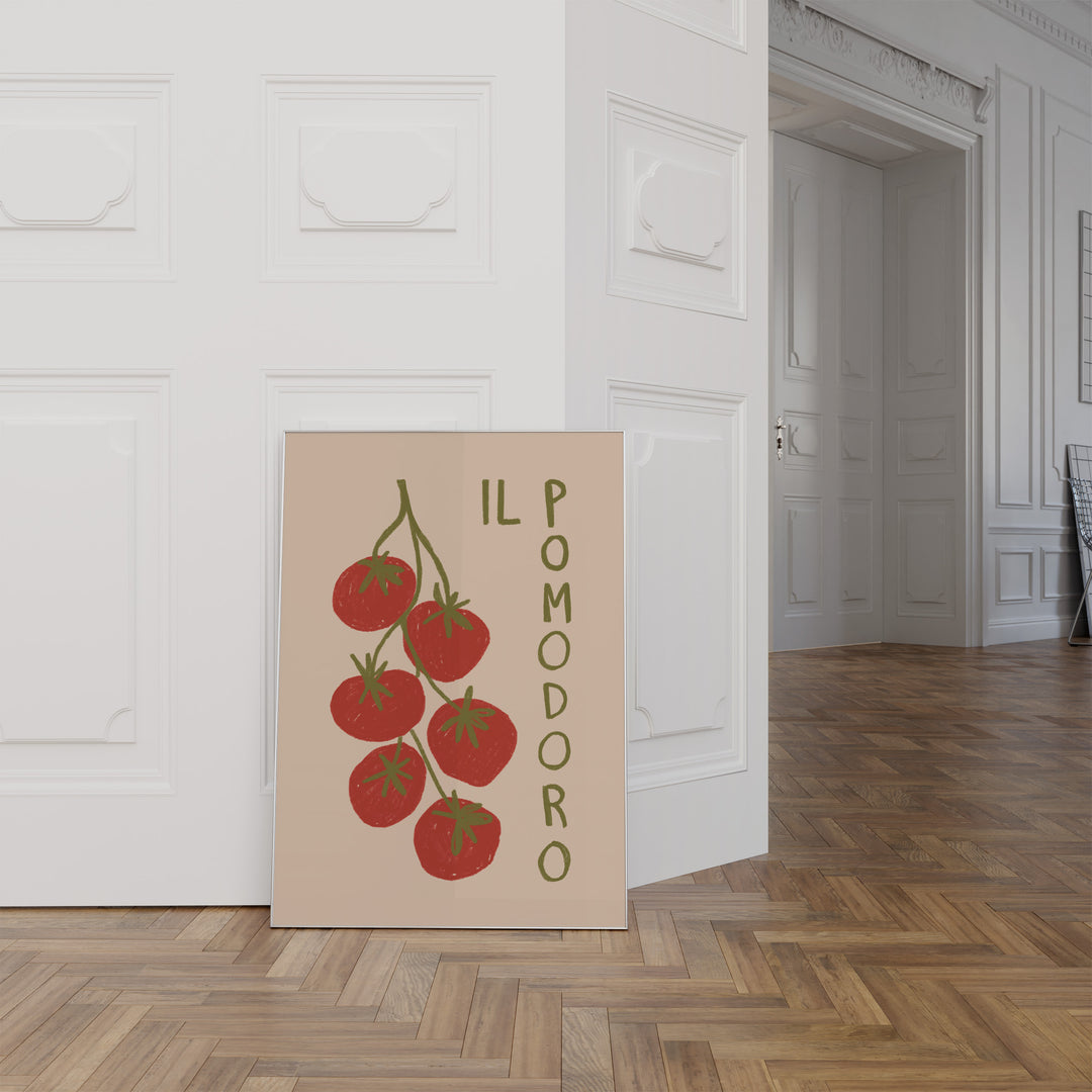 Il Pomodoro Wall Art by Lucia Sankovic,gallery wall,timber order