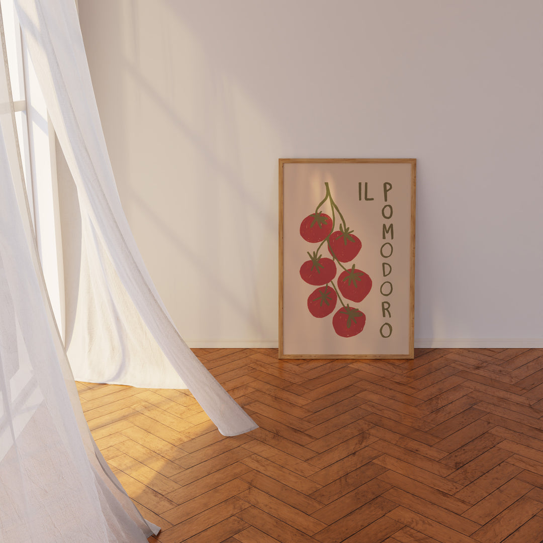 Il Pomodoro Wall Art by Lucia Sankovic,gallery wall