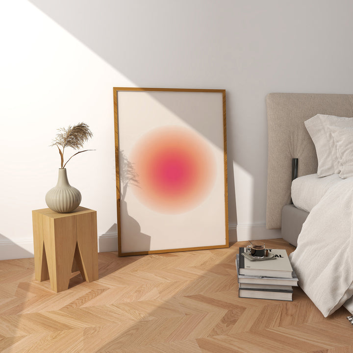 Abundance Aura Poster Artwork,bedroom,timber border