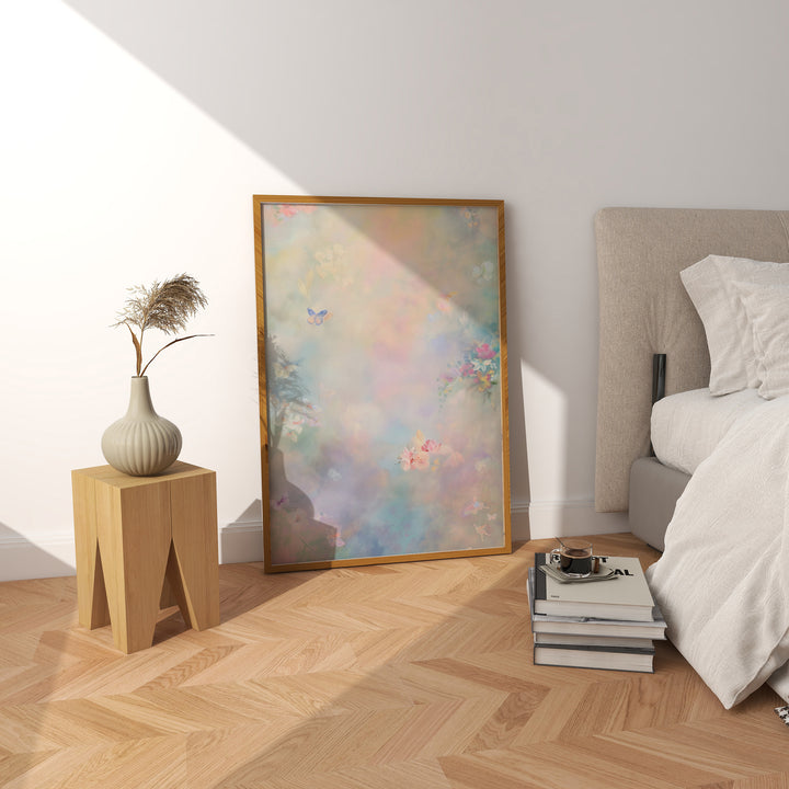 It was all a Dream Kids Abstract Painting.bedroom,timber border