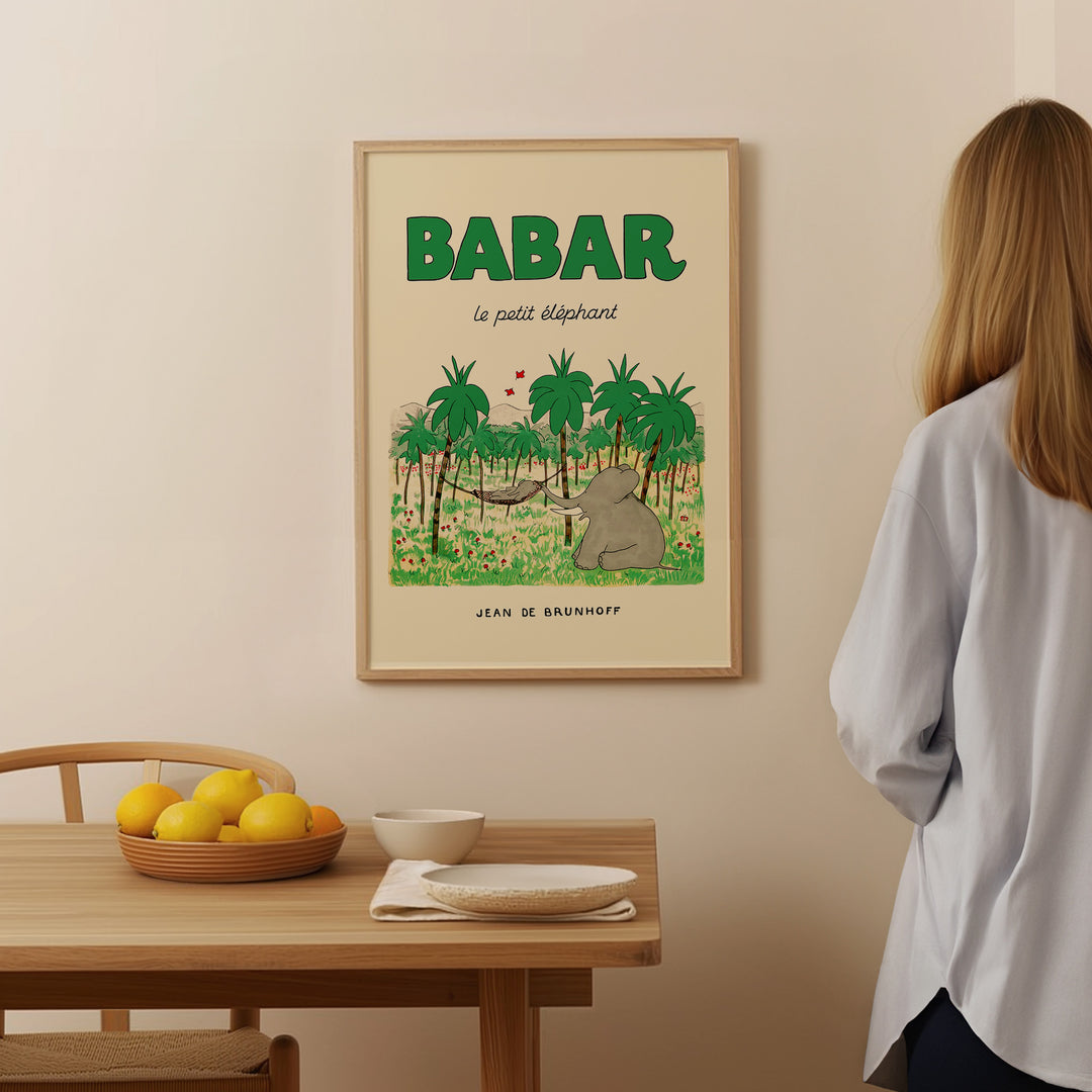 Babar in Nature Beige,kitchen,timber border