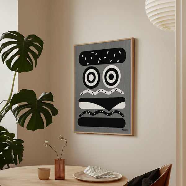 Burger for Dalmations by Kasia Sykus