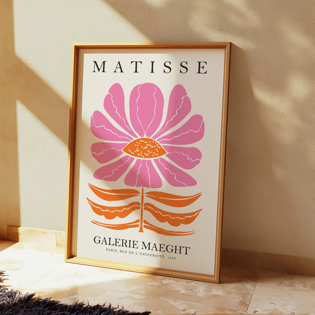 Matisse Galerie Maeght Print,gallery,timber border