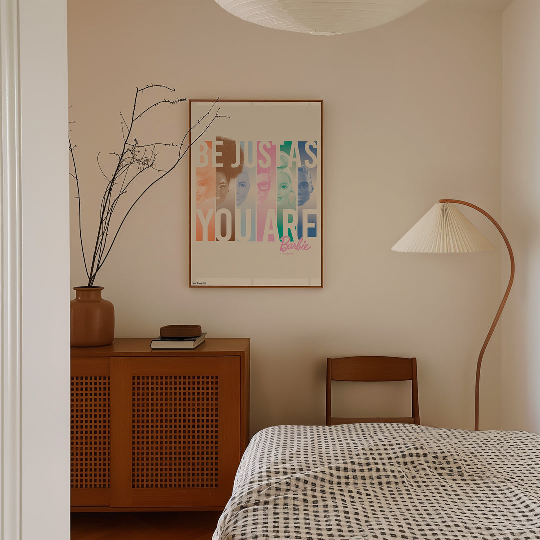 Barbie Be Just As You Are Wall Art Print