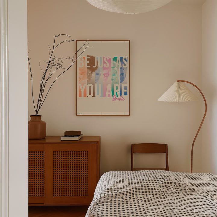 Barbie Be Just As You Are Wall Art Print