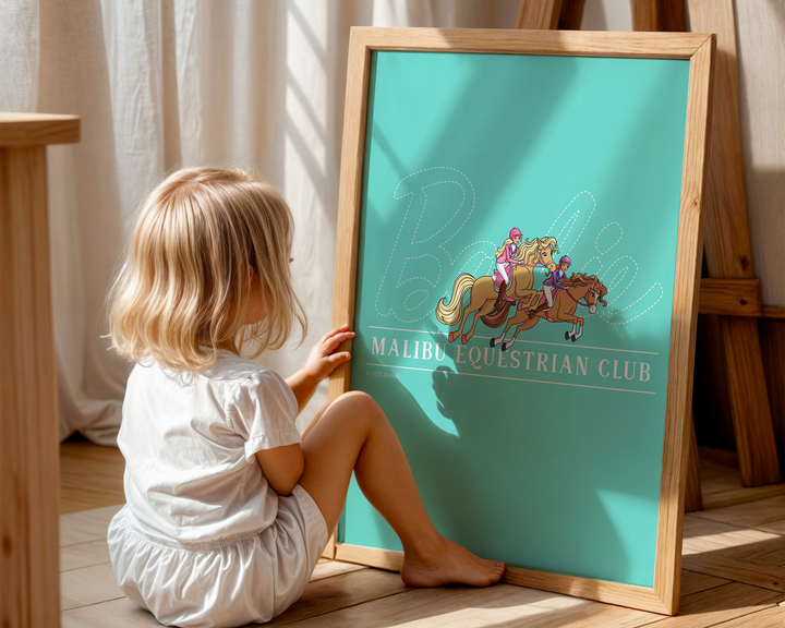 Barbie Malibu Equestrian Club Poster
