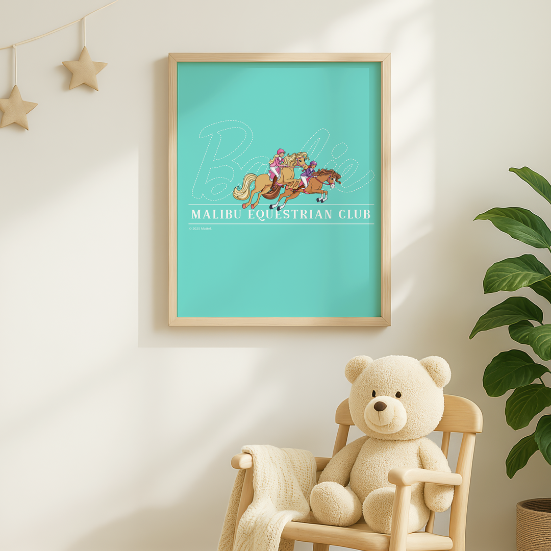 Barbie Malibu Equestrian Club Poster