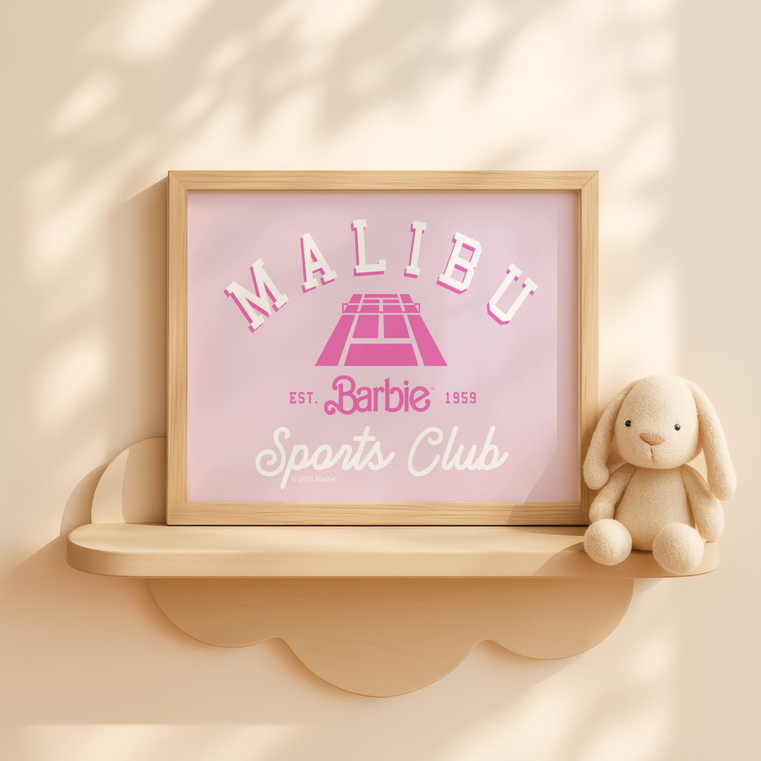 Barbie Malibu Sports Club Landscape Print