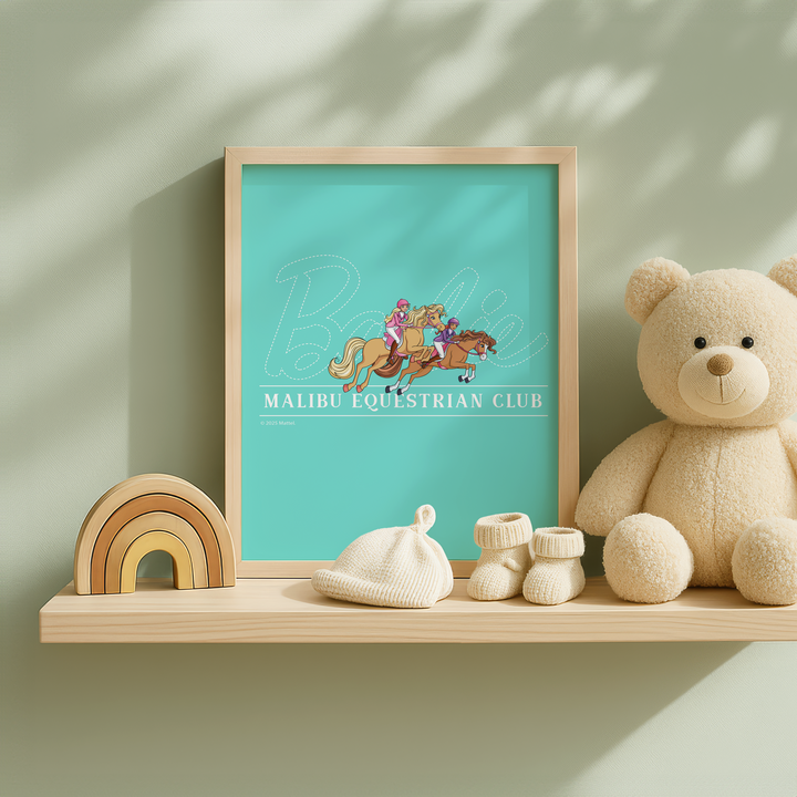 Barbie Malibu Equestrian Club Poster