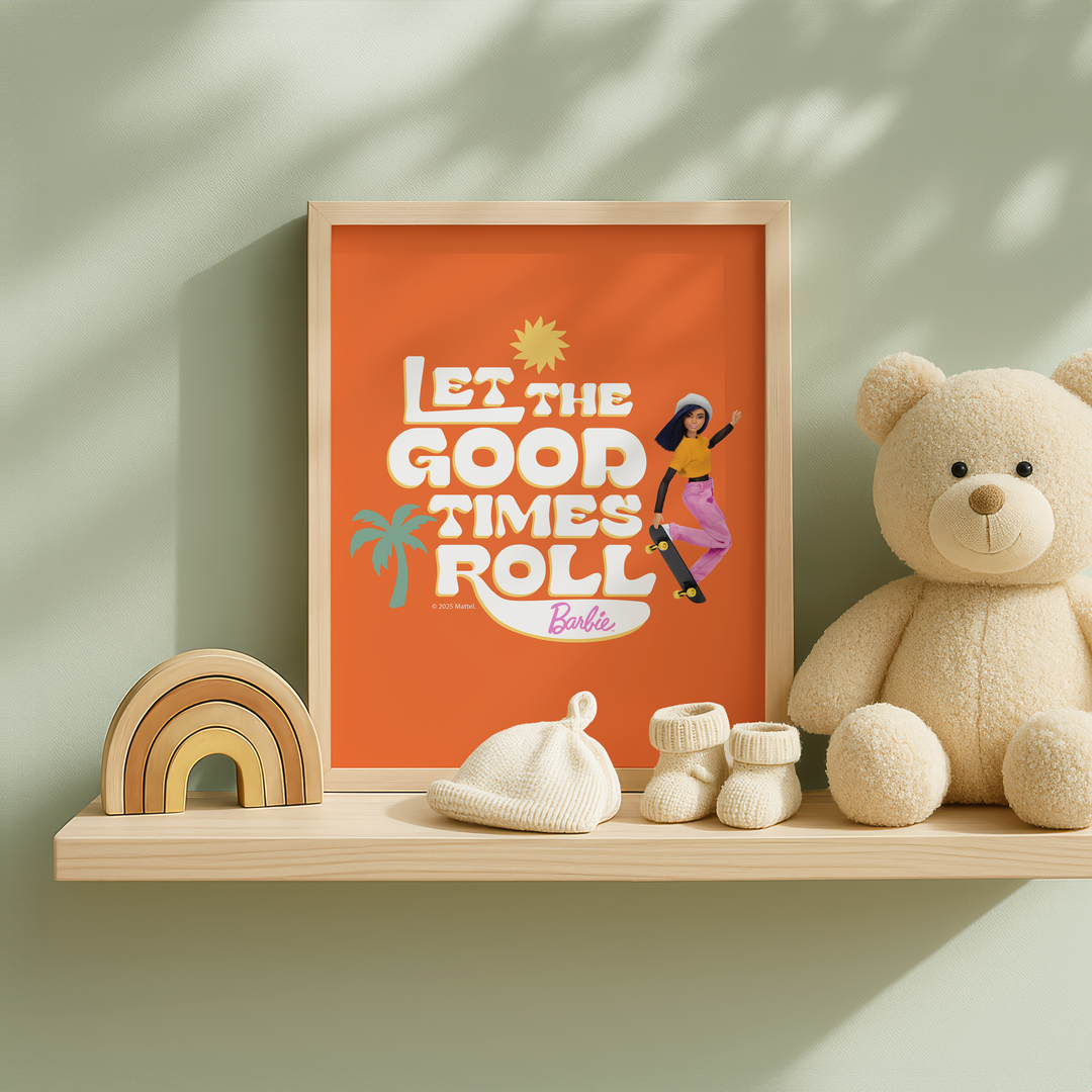 Barbie Let the Good Times Roll Print