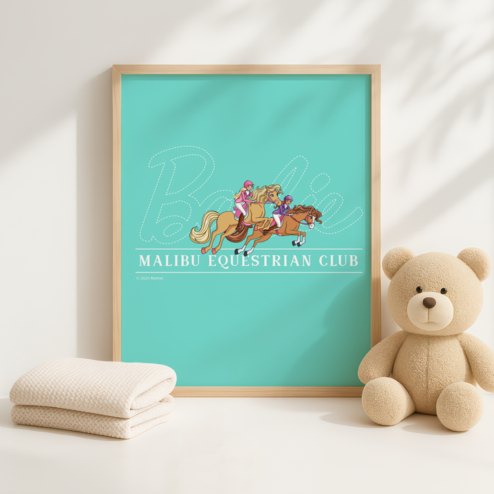 Barbie Malibu Equestrian Club Poster