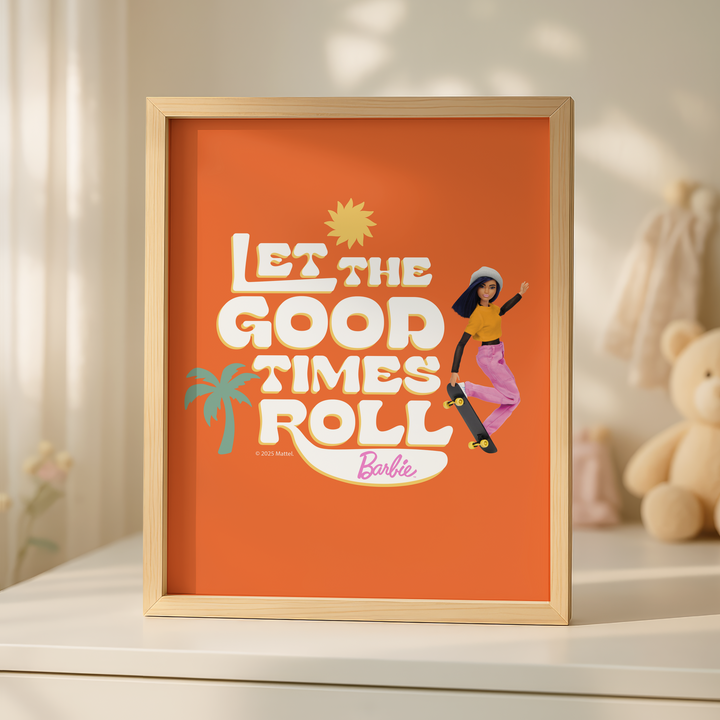 Barbie Let the Good Times Roll Print