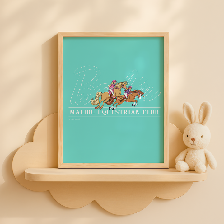 Barbie Malibu Equestrian Club Poster