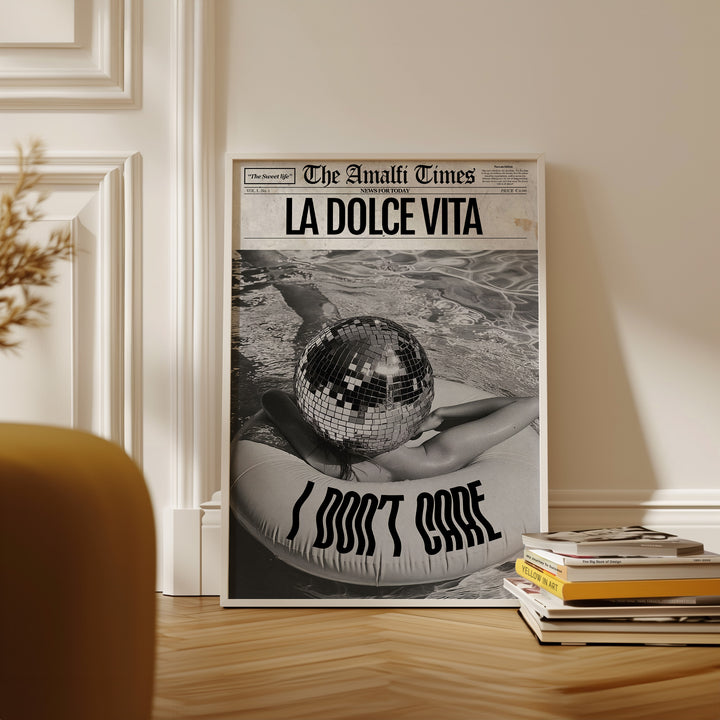 The Amalfi Coast La Dolce Vita I Don't,gallery wall,timber border