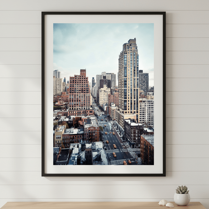 1st and 49th by Cordula Schaefer wall - art - picture - poster