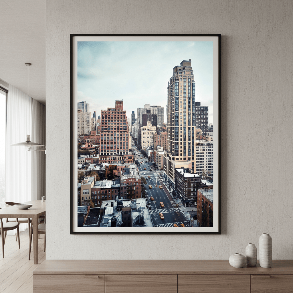 1st and 49th by Cordula Schaefer wall - art - picture - poster