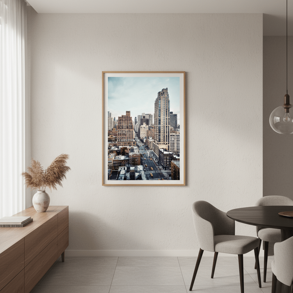 1st and 49th by Cordula Schaefer wall - art - picture - poster