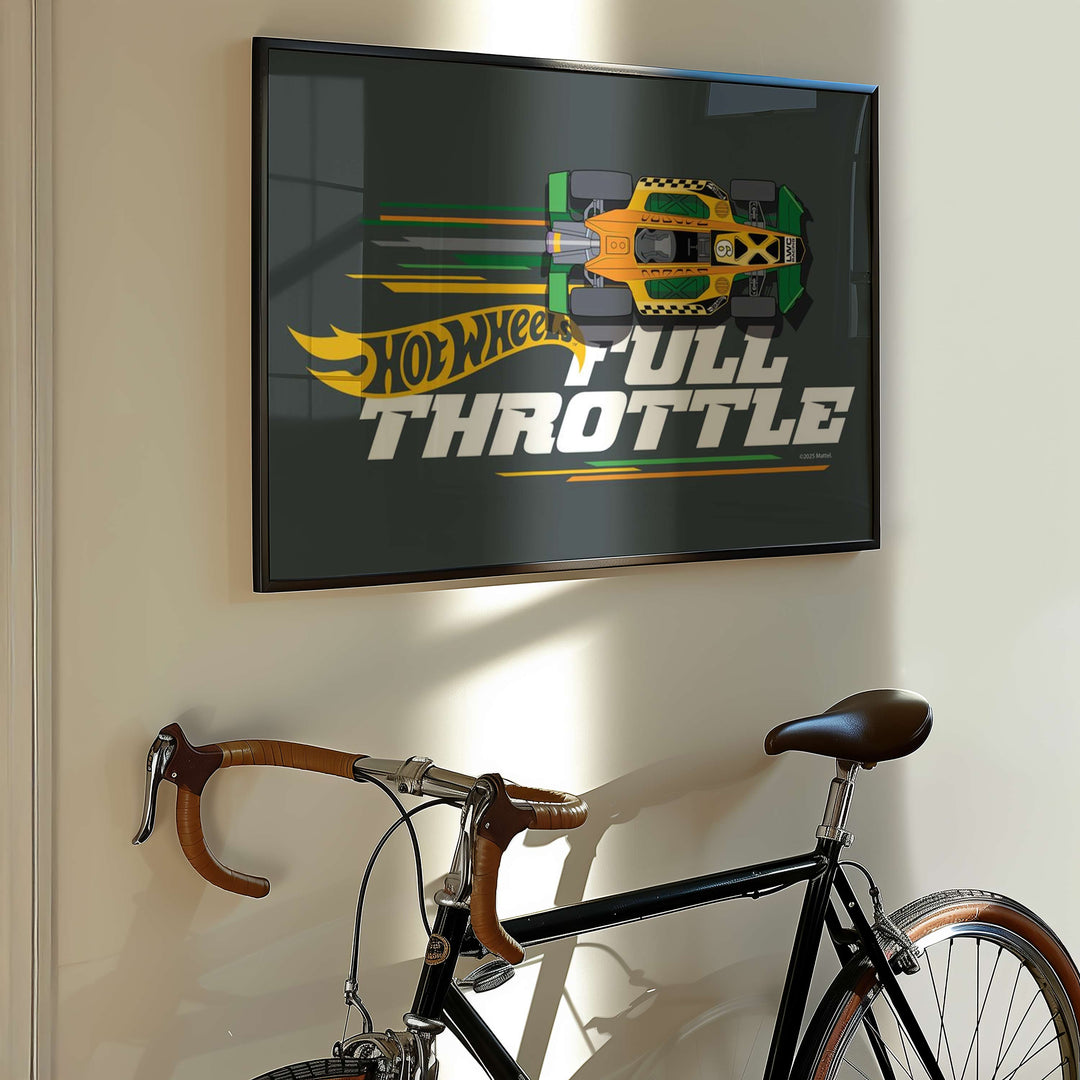 Hot Wheels Full Throttle Landscape Print