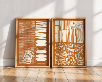Code Line Language Set of 2 by Lisa Solomoniuk | Art Print