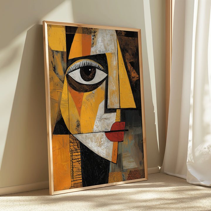 Divided Vision Cubism Artwork