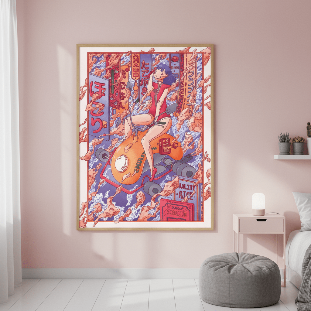 96mph by Lauren Ly wall - art - picture - poster
