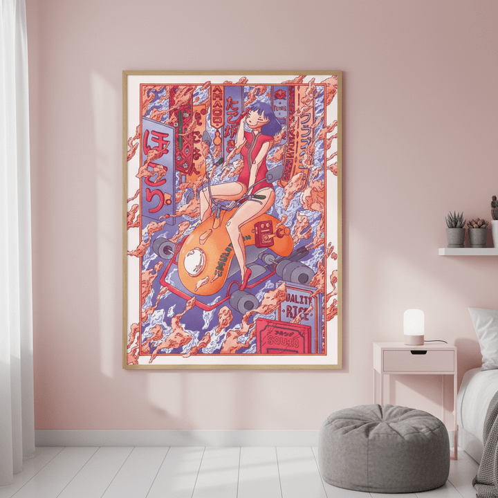 96mph by Lauren Ly wall - art - picture - poster