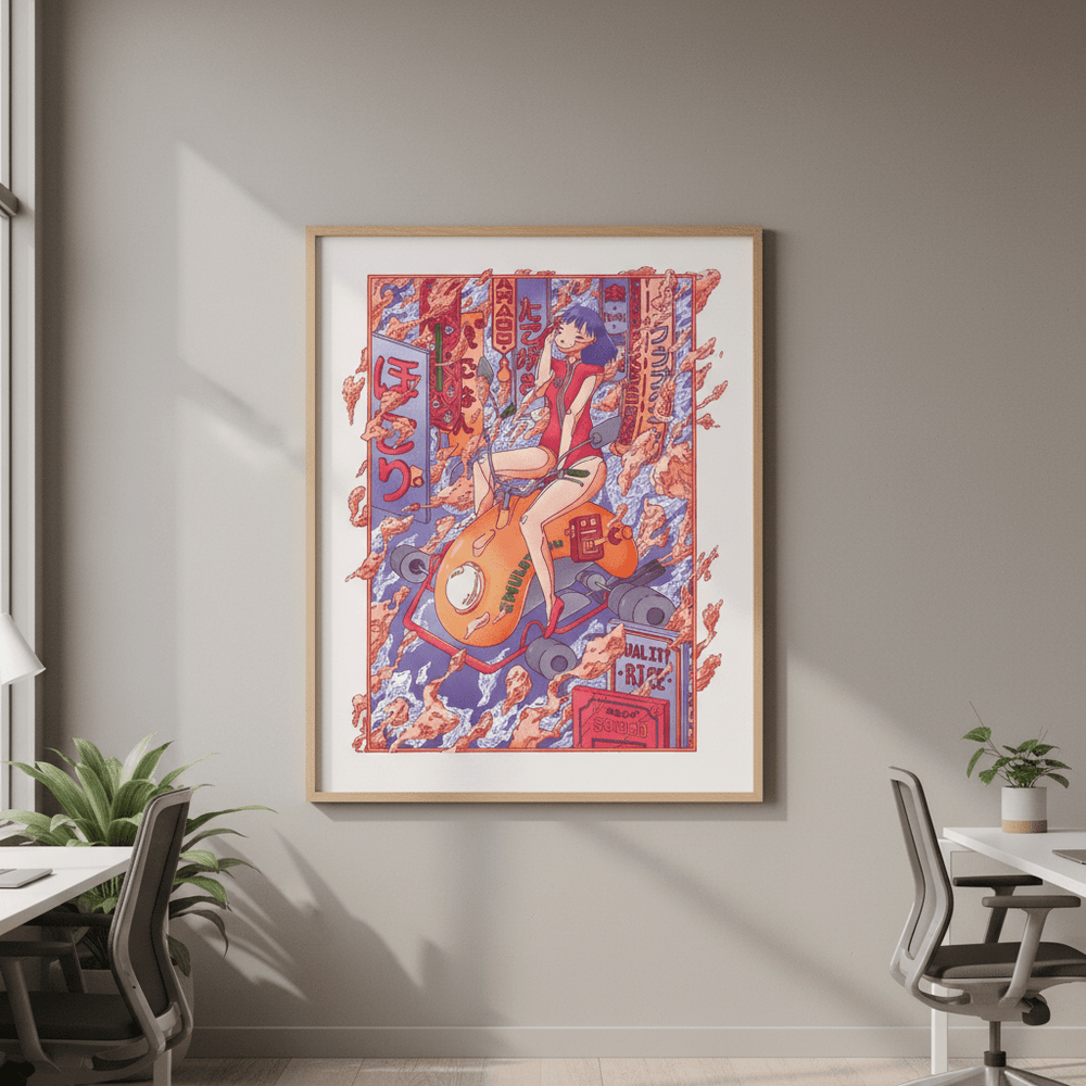 96mph by Lauren Ly wall - art - picture - poster