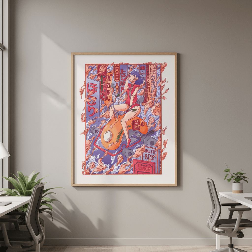 96mph by Lauren Ly wall - art - picture - poster