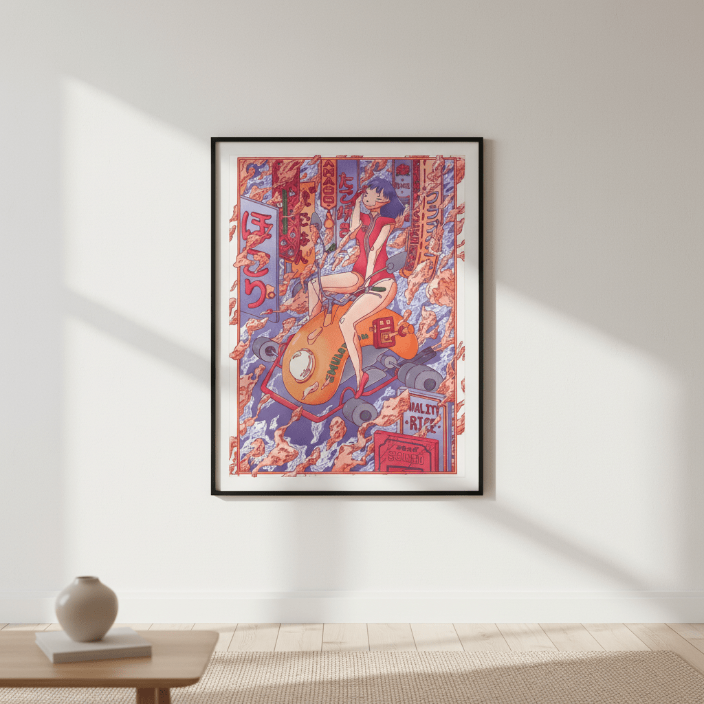 96mph by Lauren Ly wall - art - picture - poster