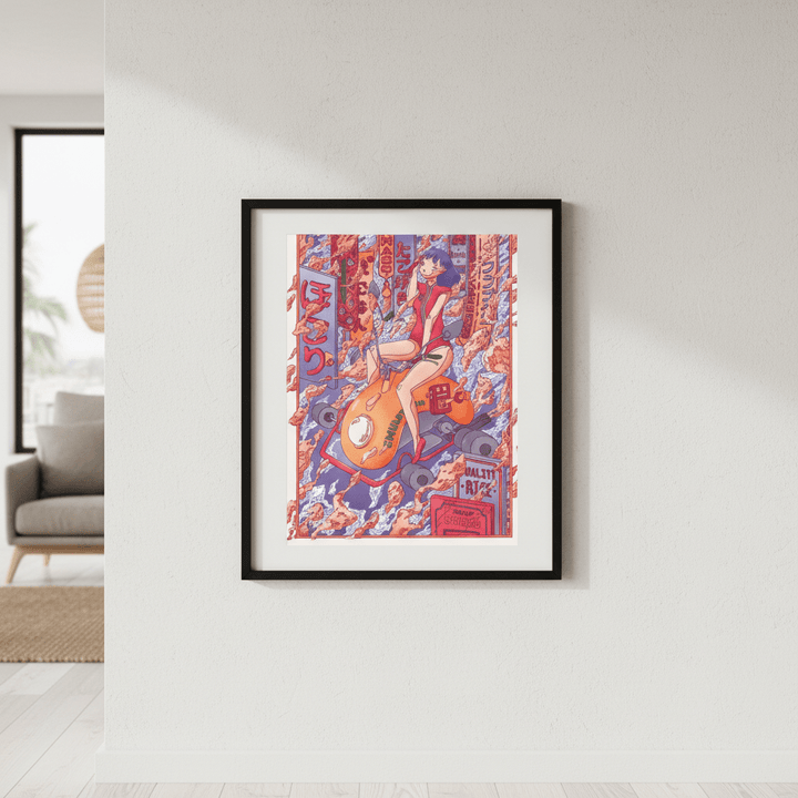 96mph by Lauren Ly wall - art - picture - poster