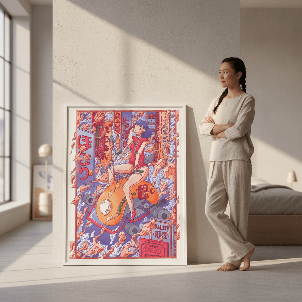 96mph by Lauren Ly wall - art - picture - poster