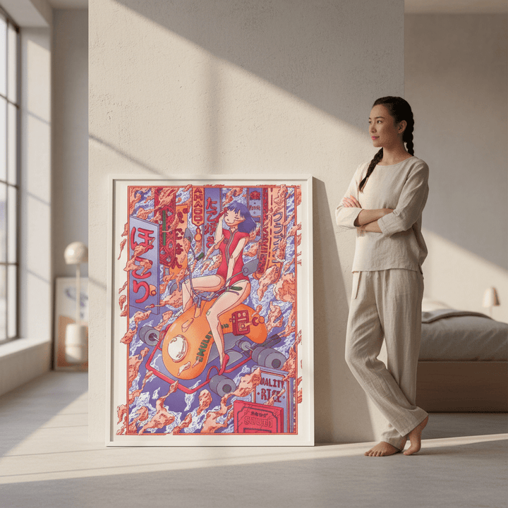 96mph by Lauren Ly wall - art - picture - poster