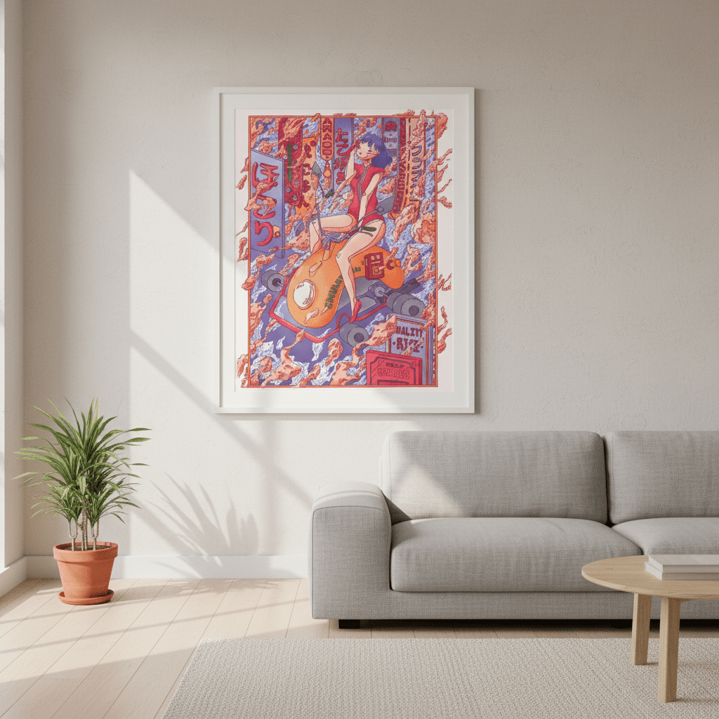 96mph by Lauren Ly wall - art - picture - poster