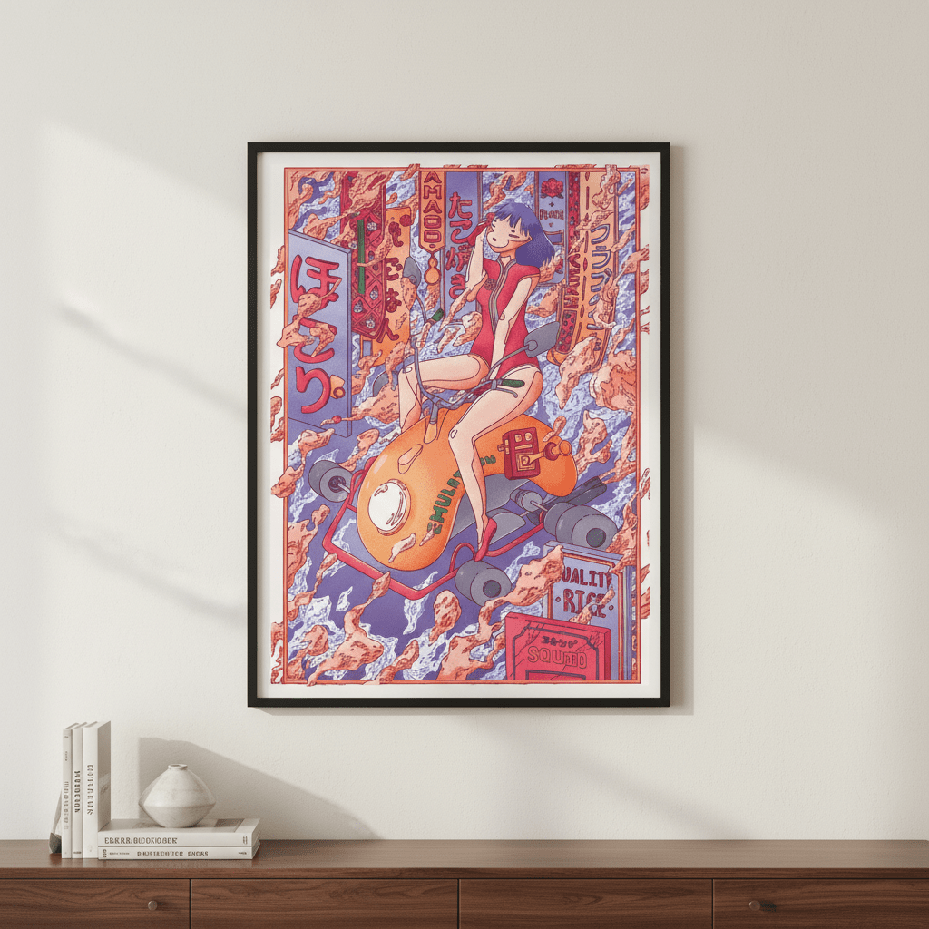 96mph by Lauren Ly wall - art - picture - poster