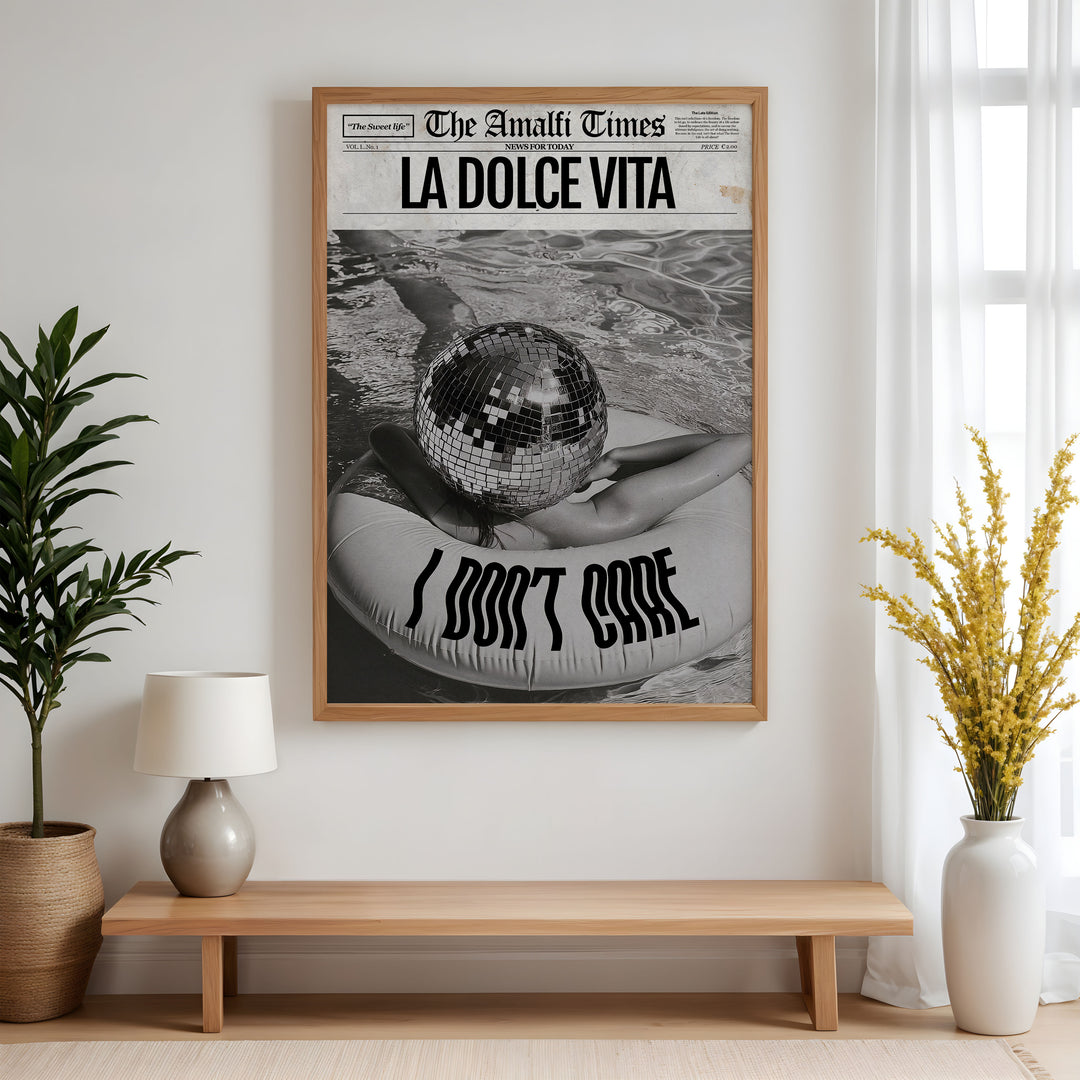 The Amalfi Coast La Dolce Vita I Don't,gallery wall,timber border