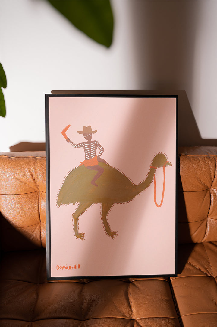 Legends Don't Walk Indigenous Artwork by Domica Hill