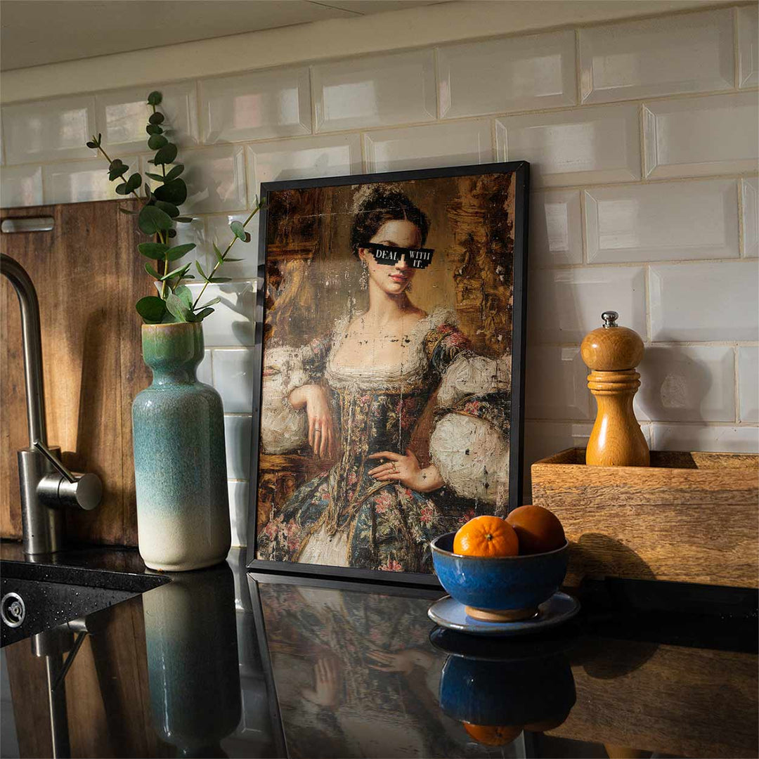 Deal With It Renaissance Print