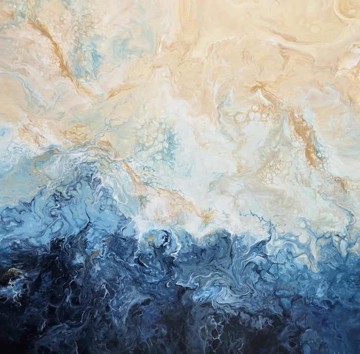 Square Test by Artist | Canvas Square Print