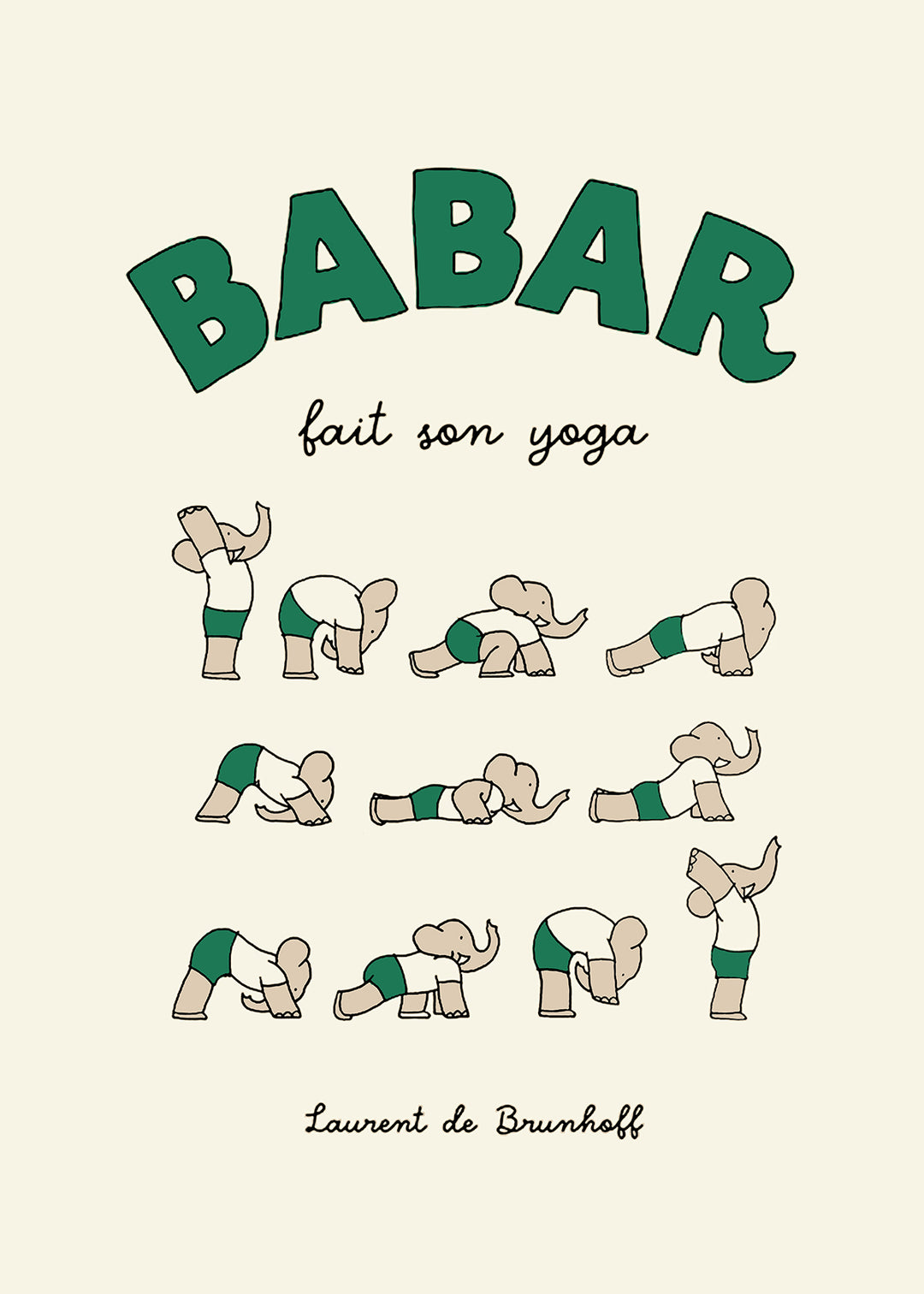 Babar Does Yoga, frame