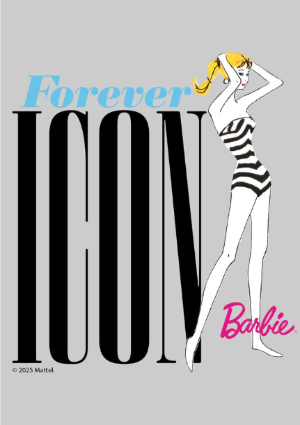 Barbie Forever Icon Wall Art Print,frame